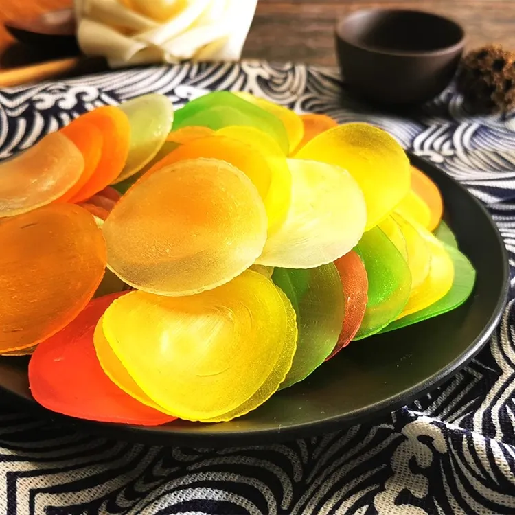 虾片自己炸龙虾片彩色散装怀旧网红零食膨化食品大连特产油炸薯片