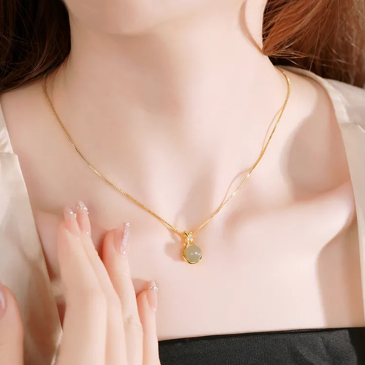 钛钢项链 不掉色转运福袋项链轻奢气质感锁骨链时尚网红女款饰品