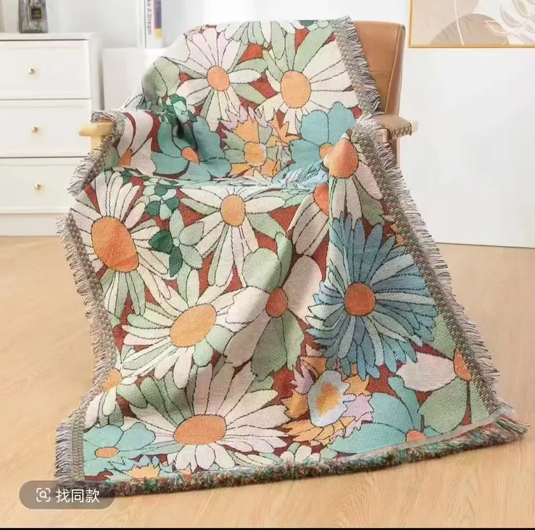 织花沙发巾90×180±5