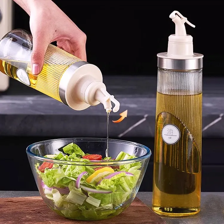 奶油油壶酱油醋调料瓶醋瓶油壸醋壶厨房家用玻璃小油瓶酱油瓶香油