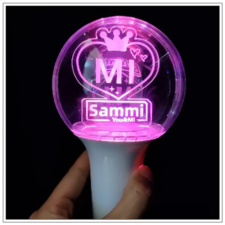 sammi应援荧光棒球形手灯 郑秀文演唱会周边明星气氛道具手举灯牌
