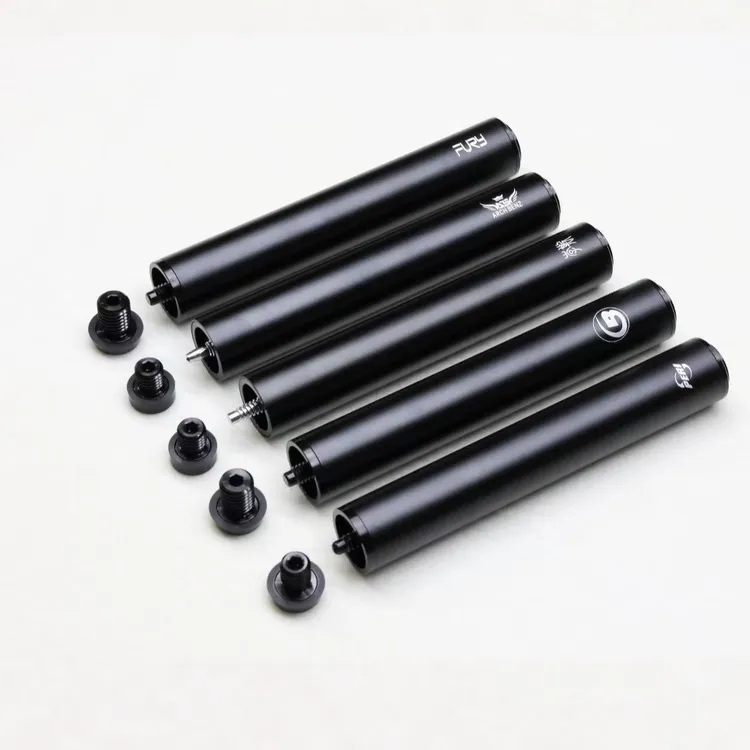 大头杆铝合金加长把威利皮尔力蓝蔻李斯台球杆加长节尾堵配件