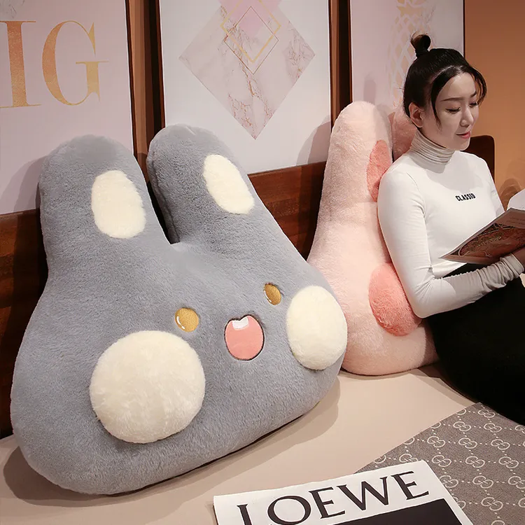 沙发靠背垫可爱枕头抱枕靠枕靠垫宿舍护腰沙发靠背垫可爱枕头抱枕