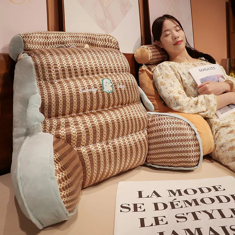 学生腰枕垫腰久坐护腰垫靠腰沙发软包凉席加厚软包靠枕枕靠榻榻米