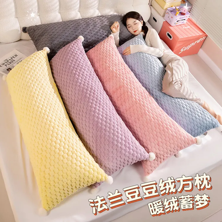 床头大号长条抱枕男女生侧睡专用枕头侧睡可拆洗抱枕睡觉专用女生