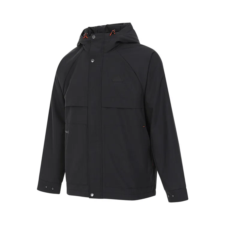 adidas阿迪达斯男女山系拒水加绒软壳梭织外套JI8680