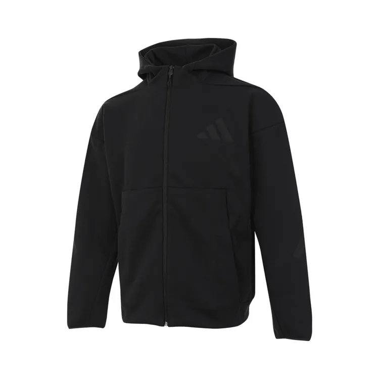 【滔搏联动】adidas阿迪达斯男女秋冬休闲简约针织外套 JE7538