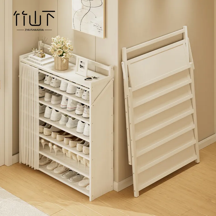 【爆款推荐】折叠免安装鞋架子多层家用室内入户门口鞋柜大容量鞋架