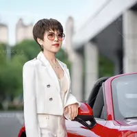 16号发型链接 时尚短发狗啃发型干练短发假发