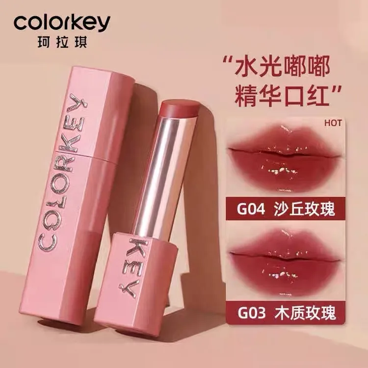 colorkey珂拉琪精华口红滋润显白镜面唇釉固体唇蜜水光口红水嘟嘟