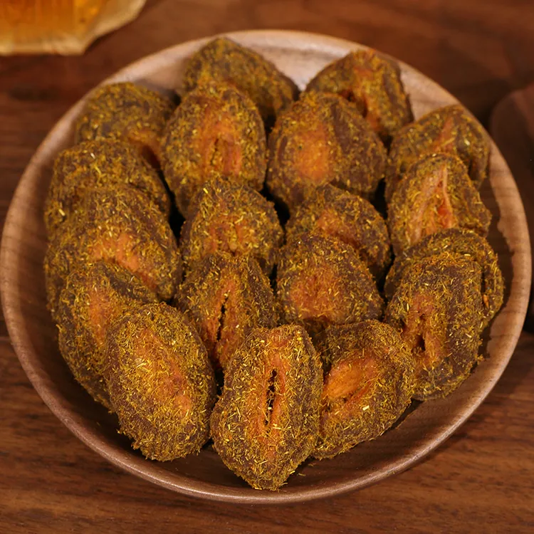 發樂吉软核桃肉脆核甘草桃片无核甘草咸甜桃肉干蜜饯果干休闲零食