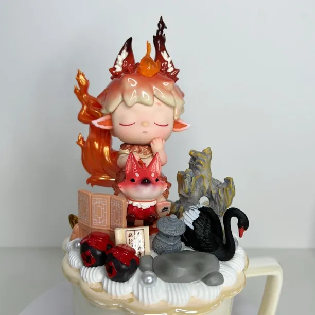 奶油胶手工diy杯子陶瓷咖啡杯