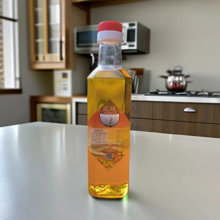 广东茂名信宜传统炒榨细豆花生油520ml装