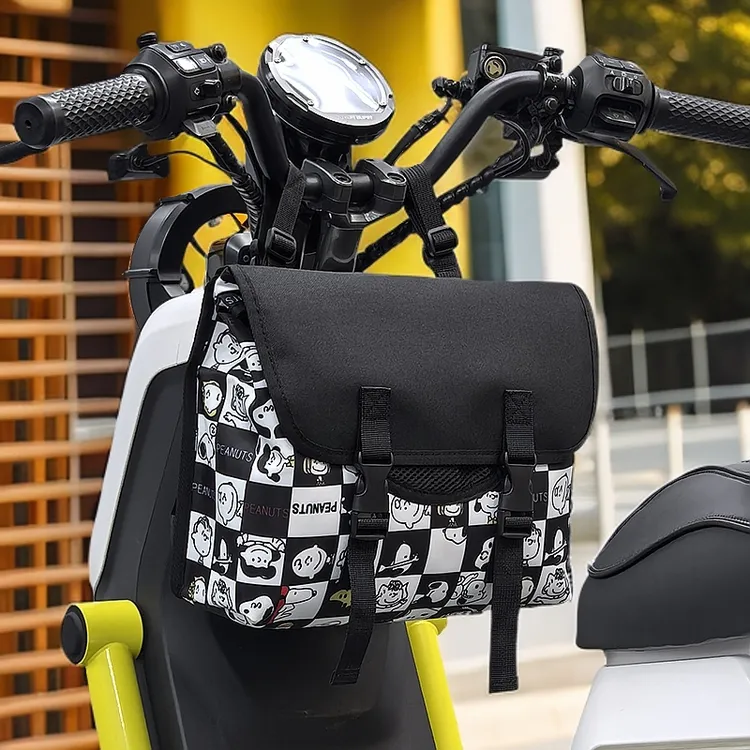 电动车前置挂包踏板车通用防水收纳包坐垫挂包九号小牛电动车挂包