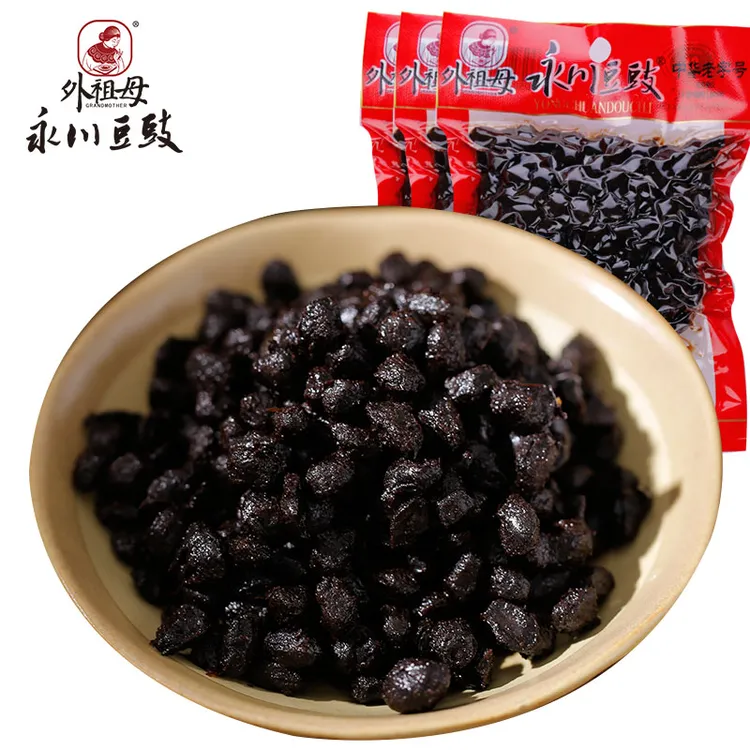 外祖母永川豆豉袋装调味料炒菜蒸鱼必备川渝原味豆豉老字号非遗