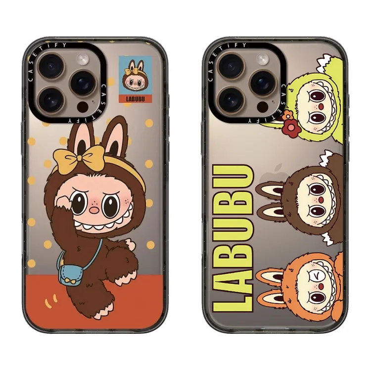 CASETi联名新款拉布布labubu麻将可爱卡通Magsafe磁吸适用iPhone1