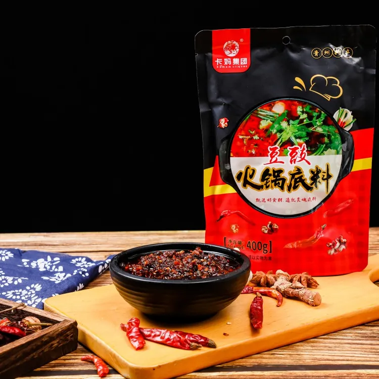 【卡妈食品】贵州特产豆豉火锅底料毕节正宗特色风味地摊火锅400g