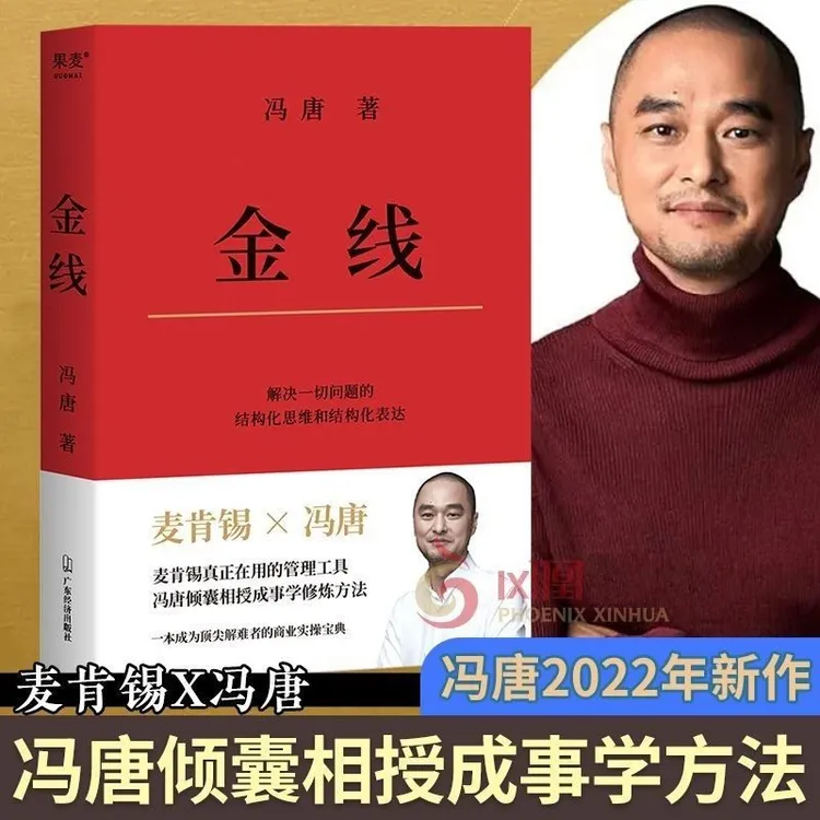 金线冯唐著 麦肯锡真正在用的管理工具 冯唐倾囊相授经典世界作品