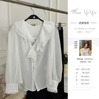 【超模因子衬衫】<中秋国庆大狂欢>衬衫法式白衬衫女设计小上衣