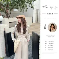 【老友日记西装】<中秋国庆大狂欢>小个子抹胸上衣高腰阔腿裤轻薄