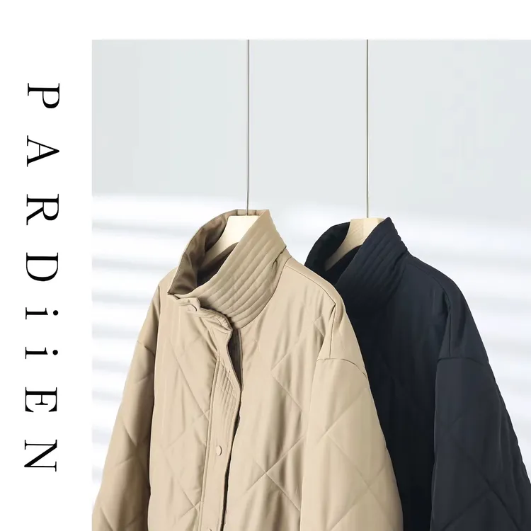【北总严选】帕迪恩腰带立领棉服外套491214