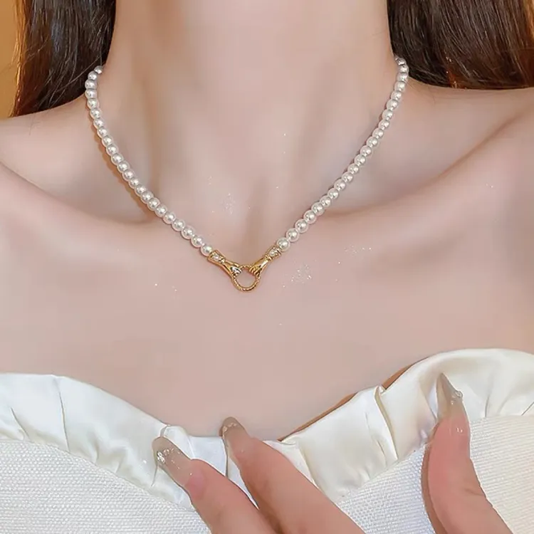 铜合金项链 铜合金项链 (黄亦玫同款项链) 6m轻奢小众蛇骨链