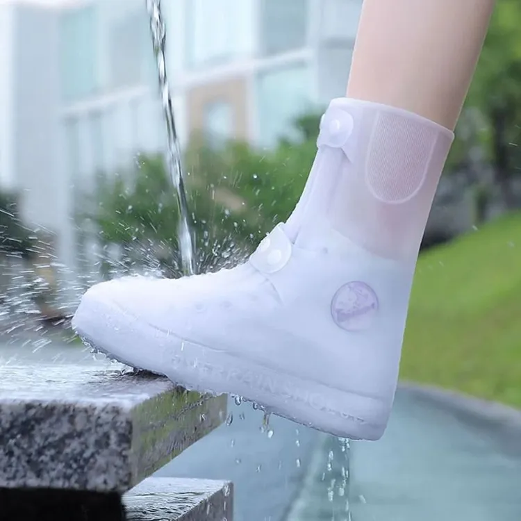 M雨鞋男女款雨天脚套防水防滑雨鞋套加厚雨靴儿童硅胶水鞋耐磨防