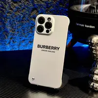 裸机超薄半包BUR电镀适用苹果16手机壳iphone15promax硬14鸟13潮