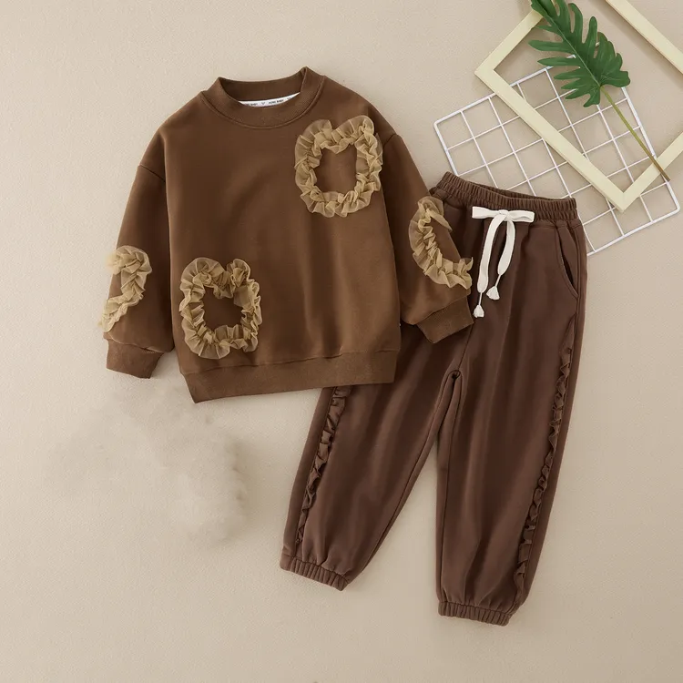 SC1512新款春秋款韩版休闲时髦网红时尚洋气中大童套装