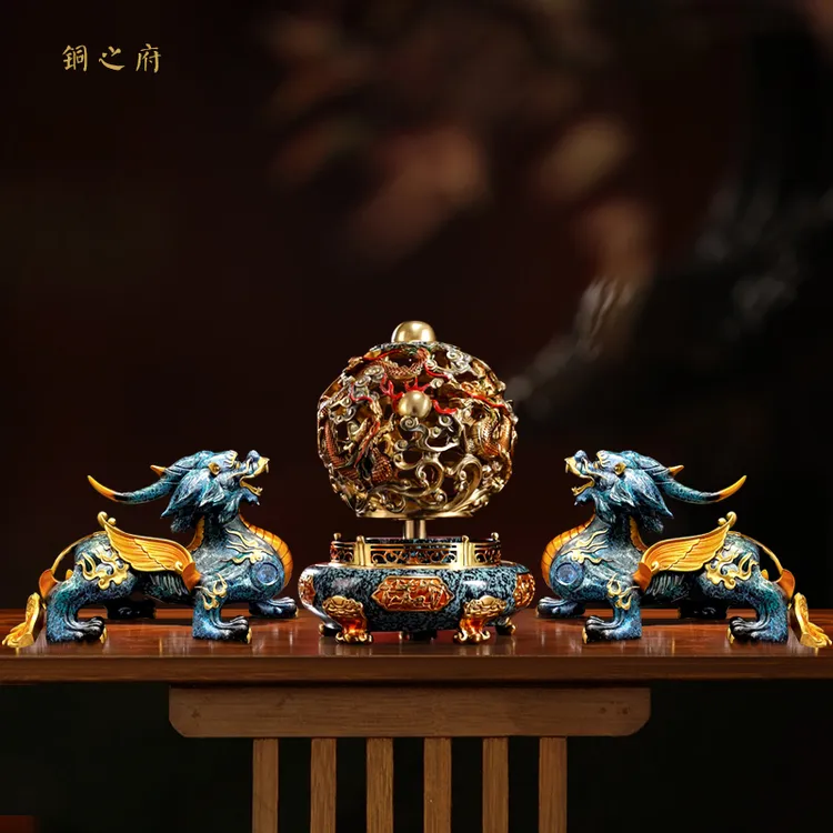 【飞天貔貅】貔貅摆件创意陶瓷手工家居店铺办公室装饰开业礼品客厅