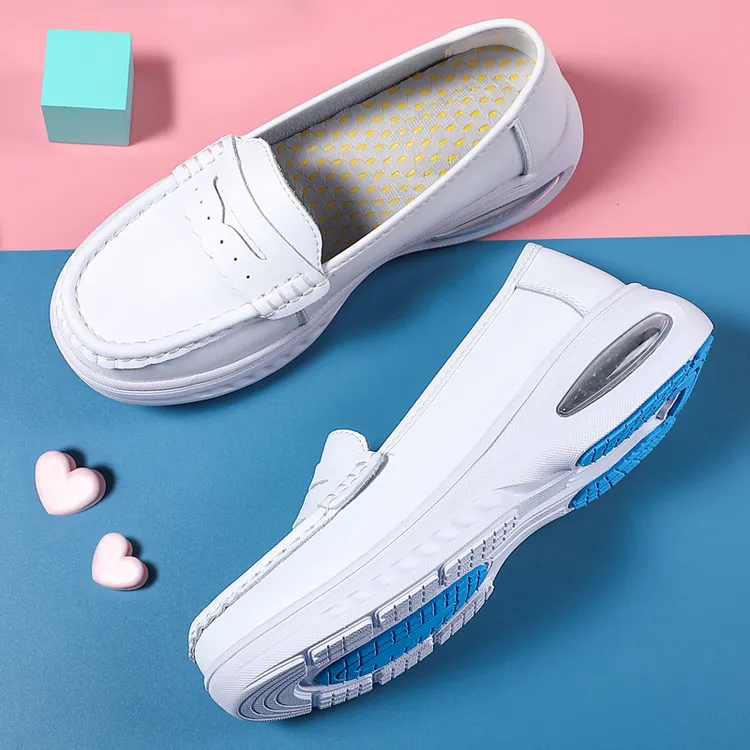 伊护护士鞋正品2023年新款气垫舒适不易累脚内加乳胶鞋垫不易脚臭