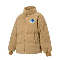 李宁运动生活系列男大童休闲户外保暖短羽绒服YYMT071-2-B品