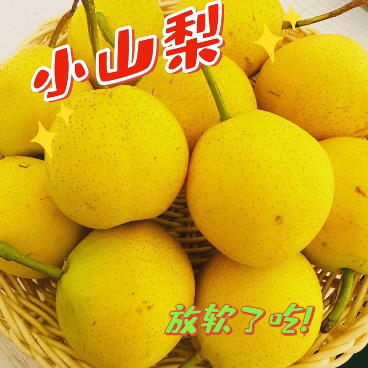 东北新鲜小山梨酸酸甜甜放软吃小时候味道3斤5斤包邮顺丰食用水果