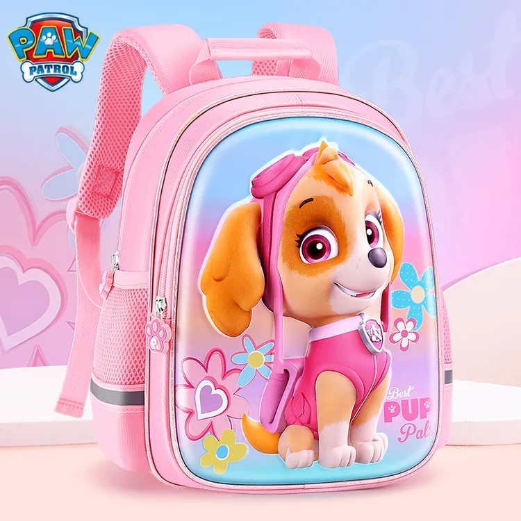 汪汪队小书包幼儿园女孩宝宝3-6岁0儿童专用迪士尼轻便洋气背包女