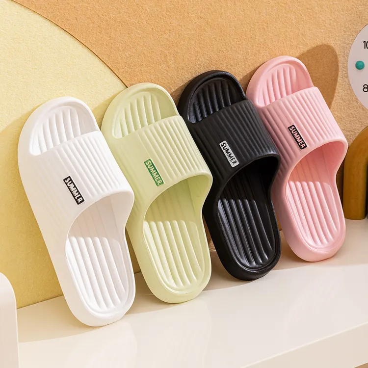 百搭外出网红爆款EVA高弹宿舍可爱防臭轻便软底防滑居家男女拖鞋