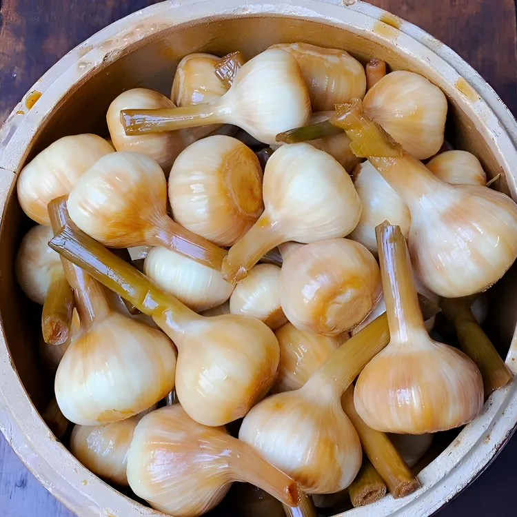 今天买2斤送1斤东北咸蒜酱油蒜嫩蒜腌制糖醋蒜积蒜白皮蒜微酸微辣