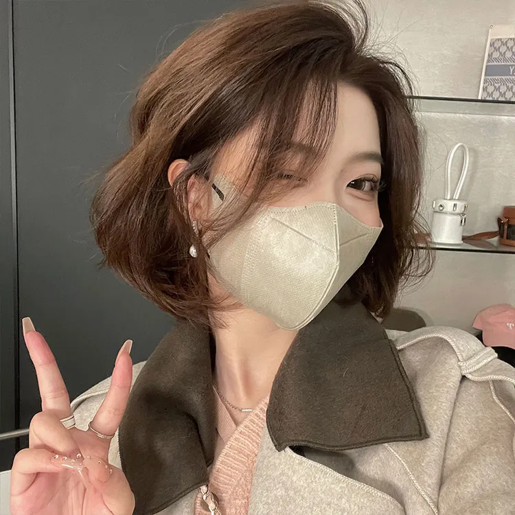 一次性透气口罩网红3D立体时尚高颜值女性小众女神显瘦春夏口罩