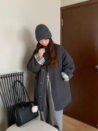 P&C STUDIO 工装风风衣棉服