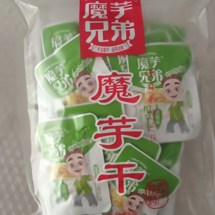 安康特产魔芋兄弟魔芋干500g包邮制品泡椒味网红爽口解馋小零食