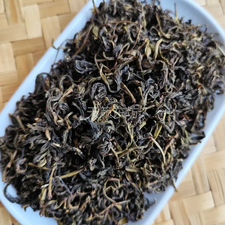 客家土制生态山茶叶天然养生清茶知青炒绿黄坌黄茶晾焙尖嫩绿茶叶