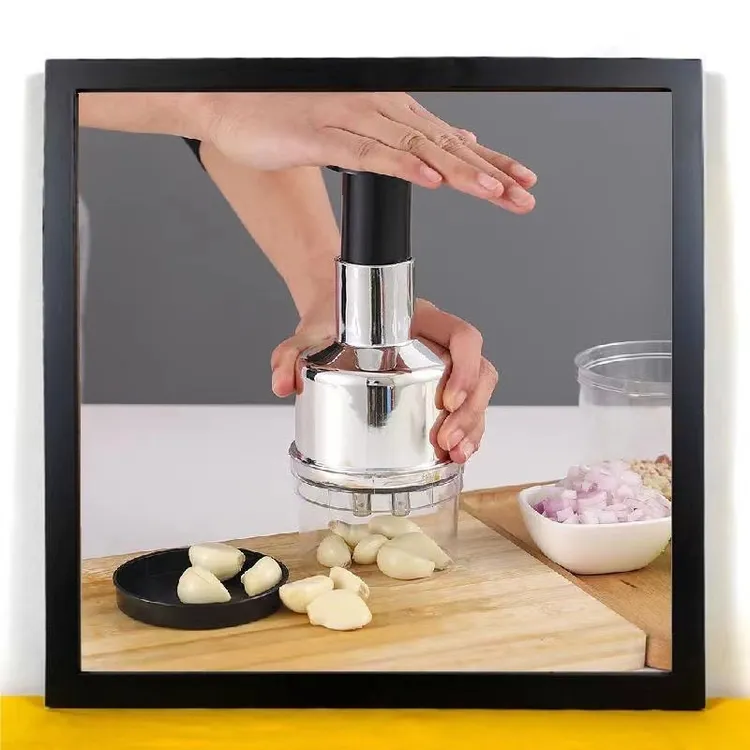 捣蒜泥神器手拉式蒜泥大蒜捣碎器手动蒜蓉小搅碎机拉蒜切蒜末家用