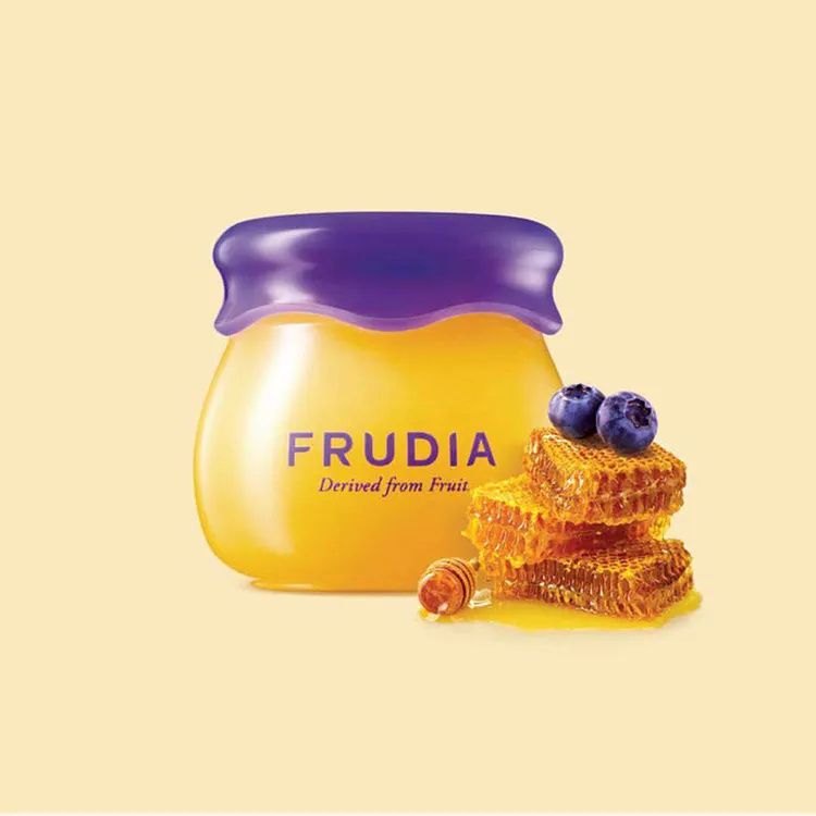韩国馥露迪雅Frudia小蜜罐唇膏蜂蜜蓝莓润唇膏唇膜保湿滋润保湿