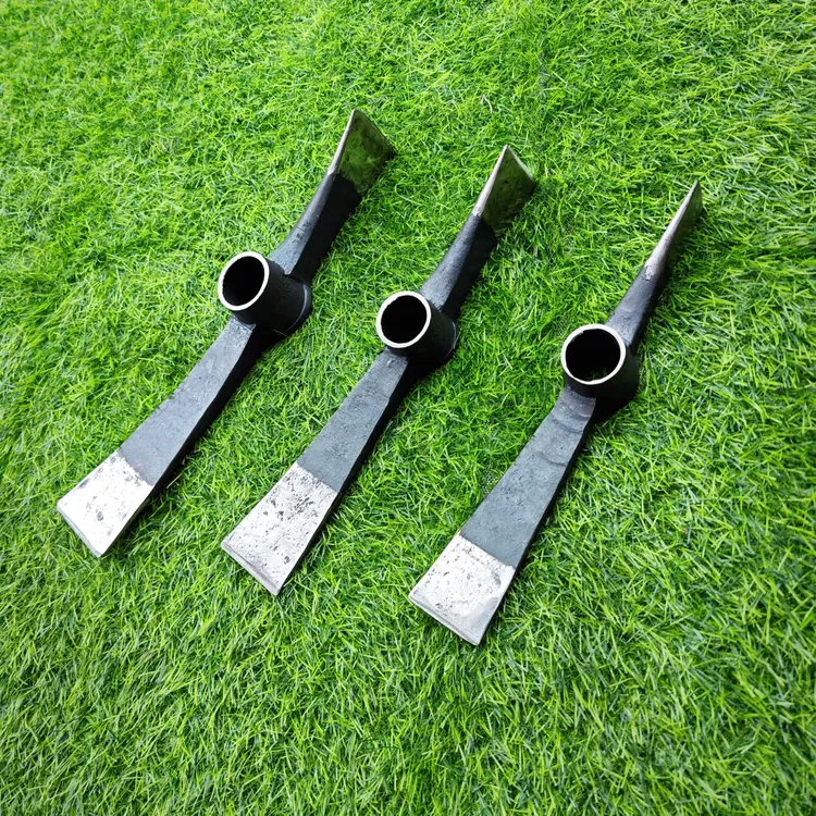 轨道钢锻打十字镐洋镐户外挖桩专用工具挖药挖笋挖野菜实用工具