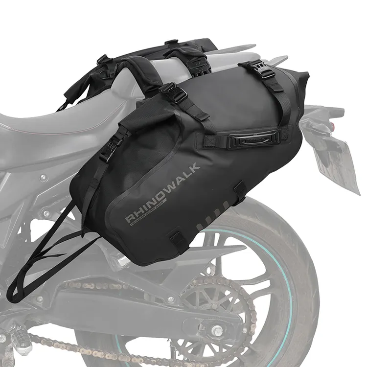 摩托车全防水边包越野摩旅通勤包骑行摩托边包摩托车尾包行李包