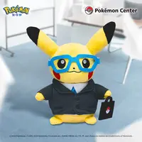 宝可梦Pokémon 毛绒玩具 上班族皮卡丘 安抚陪伴送礼玩偶