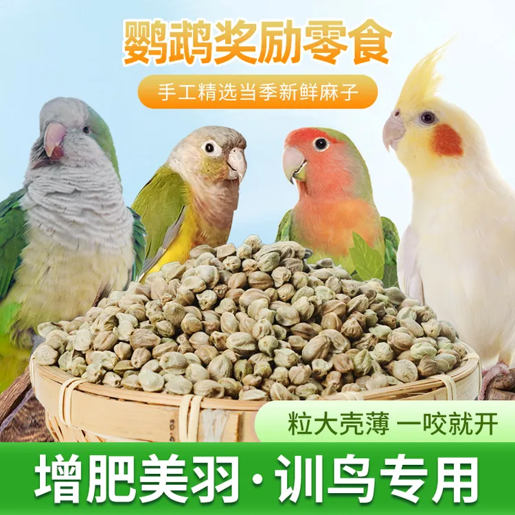 九九小鹦新货鸟粮纸壳麻子玄凤牡丹小太阳和尚鹦鹉奖励鸟零食增肥