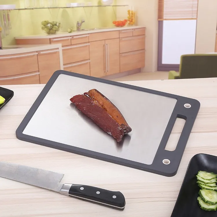 宇嫂专属食品级不锈钢菜板家用厨房面揉面案板水果切菜砧板