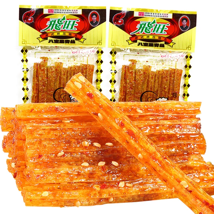 湖南特产飞旺辣条8090怀旧零食八宝里青丝麻辣条