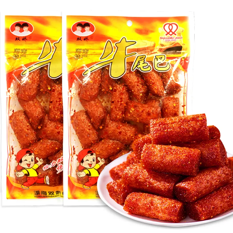 牛尾巴辣条湖南特产怀旧经典大包大辣条双娇