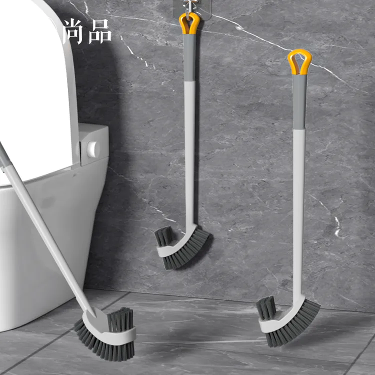 日式无死角马桶刷神器厕所刷子清洗神器卫生间刷子挂壁式免打孔